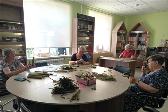 Волонтерский час в Русско-Алгашинской сельской библиотеке