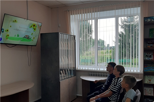 Интерактивная игра «В поисках ответов» в Нижнекумашкинской сельской библиотеке