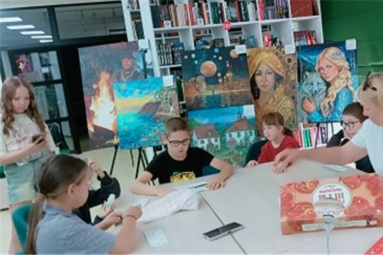  Час игры «Лото в библиотеке: азарт, смех и отличная компания!» в Юманайской библиотеке