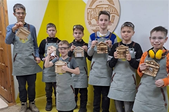 Ученики СОШ 49 посещают столярную мастерскую «Туки-Туки» 