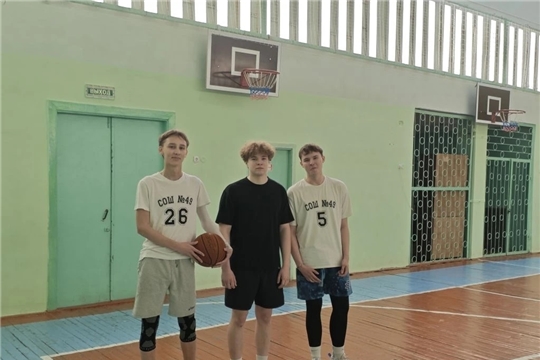 Наши баскетболисты на городских соревнованиях 3×3!
