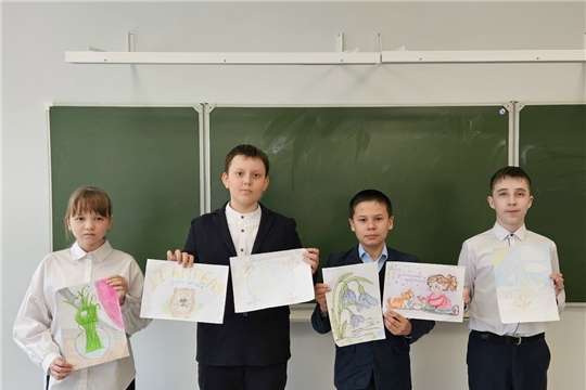 Экологический вернисаж в 6 «Г»!