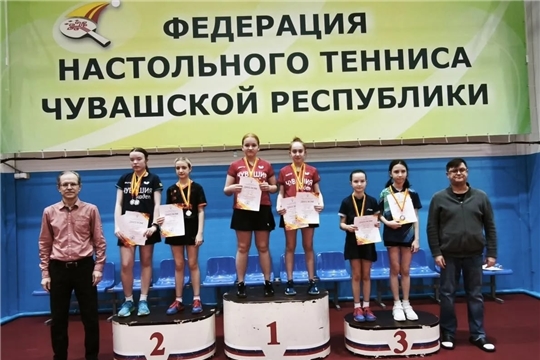 🏓Личное первенство Чувашской республики по настольному теннису среди юношей и девушек до 14 лет