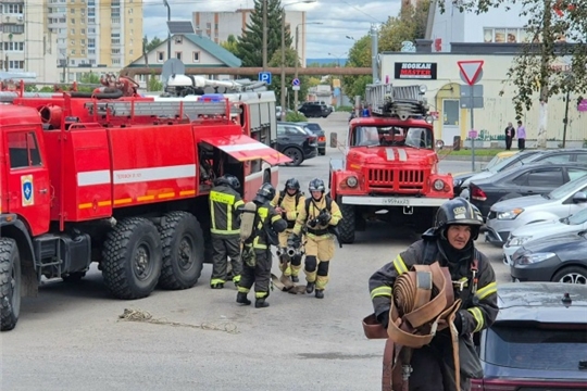  В БУДО «СШОР № 6» прошли пожарно ‑ тактические учения
