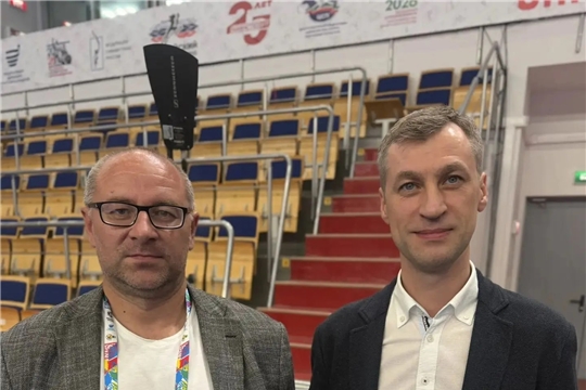 На II Спартакиаде народов России 2026 председатель Федерации спортивной гимнастики Чувашии и директор СШОР №6 Искандер Мингалеев провел встречу с ведущими специалистами по спортивной гимнастике