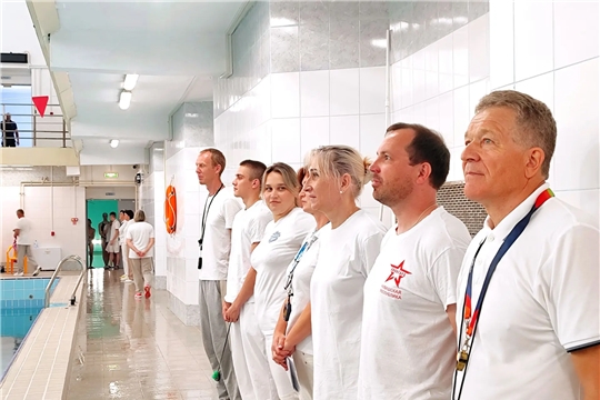 Открытие соревнований по плаванию "Быстрая волна" 