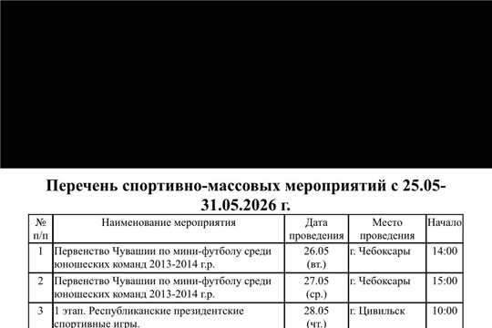 Спортивная неделя приглашает!