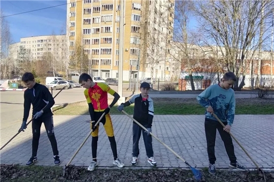 Апрель — время традиционных субботников! 