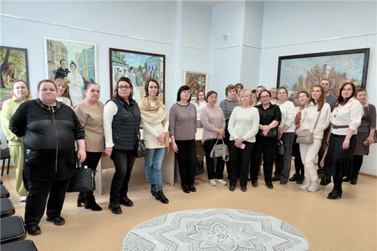 В музеях - гости из Моргаушского округа