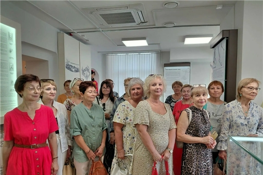 В музеях Ядрина - ветераны здравоохранения из городов Чебоксары и Новочебоксарск.