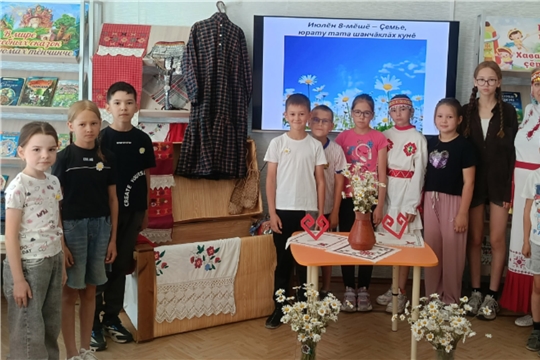В Детской библиотеке прошла познавательная квест-игра "Книга, я и семья"