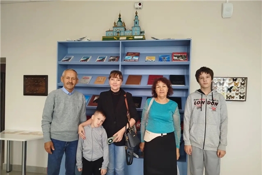 Гости из Кемеровской области в Центральной библиотеке и Янтиковском музее