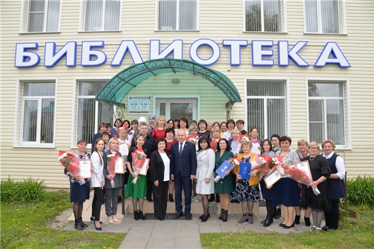 Прошел профессиональный праздник: «Библиотека - очаг культуры и добра»