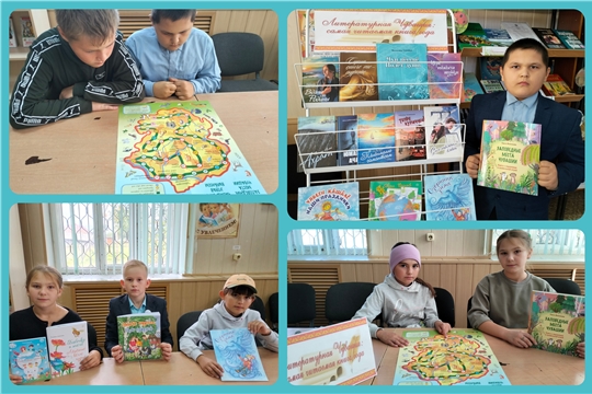 Литературный час "Чувашские писатели-детям" в Балабаш-Баишевской с/б