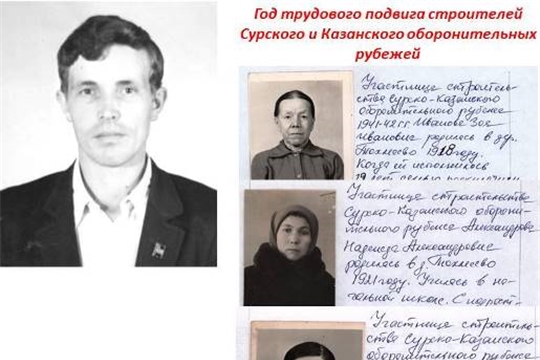Фонд музея пополняется материалами о строителях Сурского и Казанского оборонительных рубежей