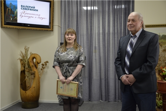 Выставка художника В.А. Северянина «Хранителям культуры я дарю»