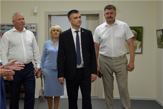 Министр образования и молодежной политики Чувашской Республики Захаров Д.А. посетил музей