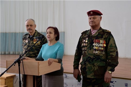 «Уроки мужества» от бывшего командира спецназа с позывной «Железный»  Юрия Григорьева в Чебоксарском районе