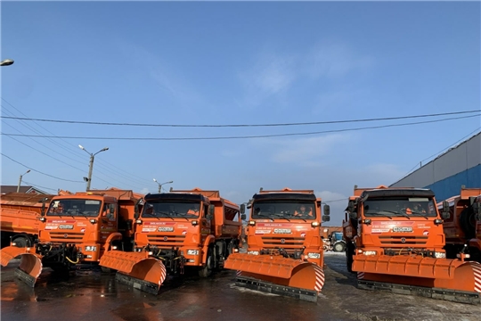 В Чебоксарах в АО «Дорэкс» состоялась приемка новой дорожной техники
