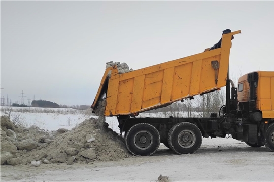 Борьба со снегом в Чебоксарах