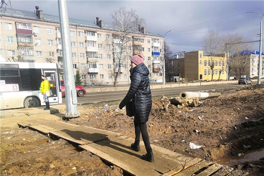 Реконструкция улицы Гражданской в Чебоксарах близится к завершению