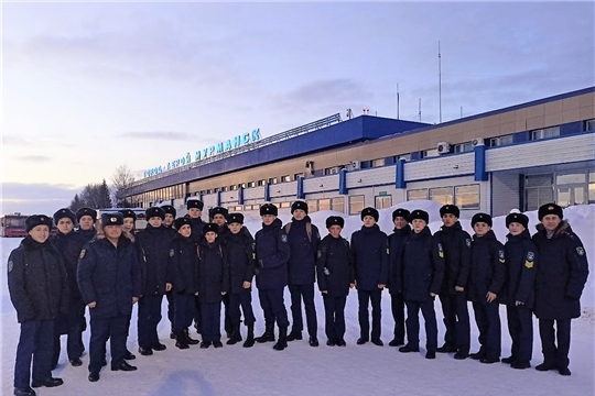 20 учеников Чувашского кадетского корпуса отправились за 2300 километров для прохождения профильной смены — в Североморск