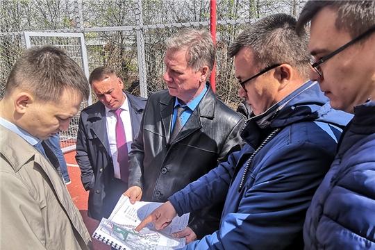 В Чебоксарах прошла проверка дворовых территорий и общественных пространств, благоустроенных в прошлом году
