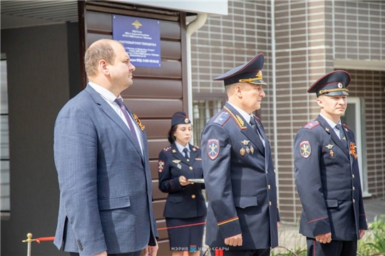 В Чебоксарах в микрорайоне «Серебряные ключи» открылся участковый пункт полиции № 6