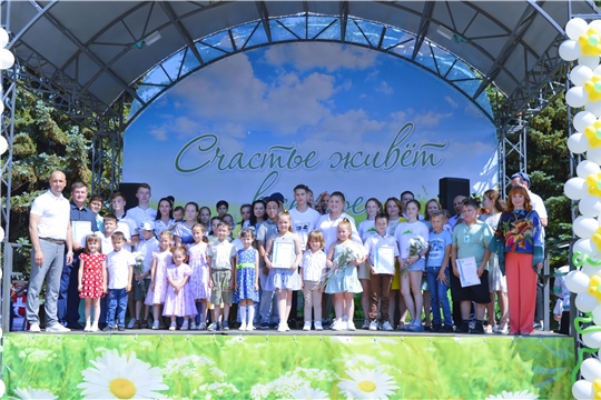 Наталья Николаева - гость городского праздника, посвященного Дню семьи, любви и верности