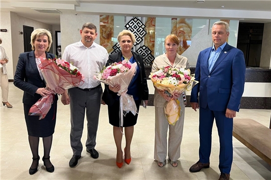 Председатель Союза женщин Чувашии Наталья Николаева приняла участие в августовской конференции педагогов республики
