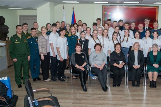 Представители Яльчикского женсовета и активисты юнармейского движения побывали в Главном вычислительном центре Вооруженных Сил РФ