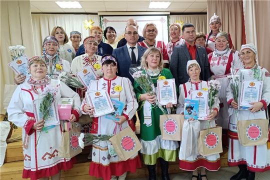 В Сотниковском сельском Доме культуры состоялся I муниципальный окружной фестиваль – конкурс «Чăваш ялĕн илемĕ» («Чувашская сельская женщина»)