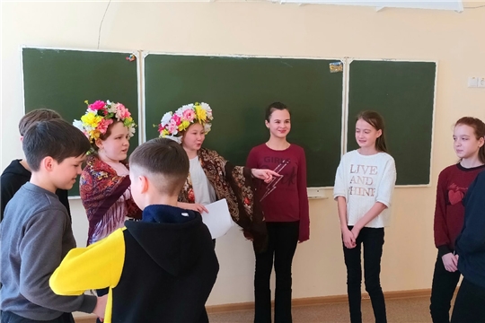 Масленичные заигрыши в Тушкасах