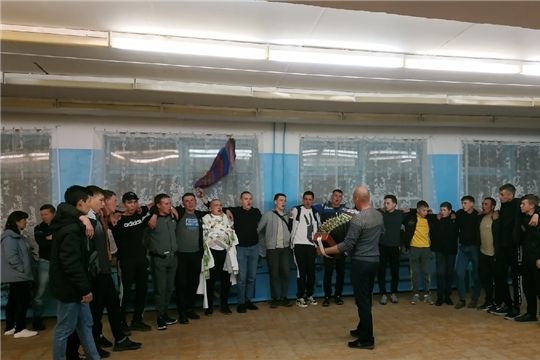 В Тюмеревском Доме культуры состоялось мероприятие, посвященное проводам в армию Николая Афанасьева.