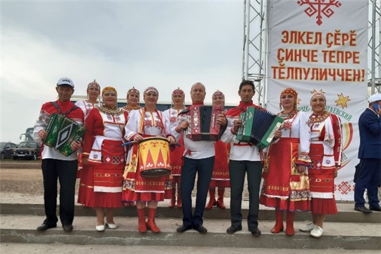 Янтиковский район принял участие на празднике чувашской культуры "Уяв".