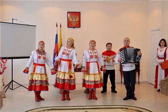 Выступление в отделе ЗАГС администрации Янтиковского района