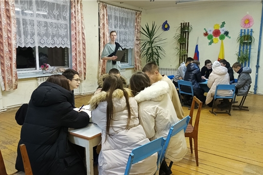 Деловая игра "Командный зачет" в Нижаровском доме культуры