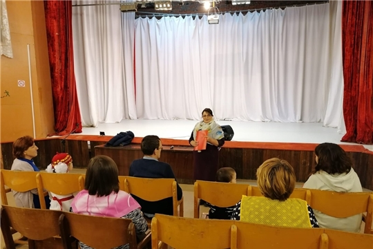 Урок - беседа в Яншихово - Норвашском доме культуры