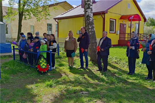 Мероприятие ко Дню Победы в деревне Нижарово