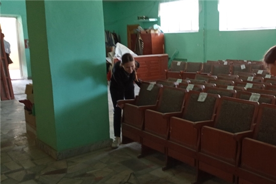 в Яншихово - Норвашском доме культуры стартовал второй этап ремонта