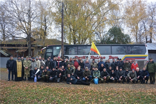 В военном комиссариате Ядринского и Красночетайского районов сегодня проводили на военную службу земляков, призванных в рамках частичной мобилизации из Ядрина и Ядринского района.