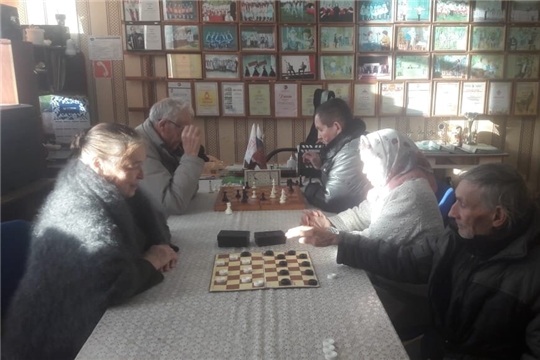 Шахматно-шашечный турнир в Персирланском сельском доме культуры