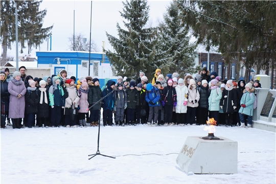 9 декабря состоялся торжественный митинг, посвящённый Дню Героев России.