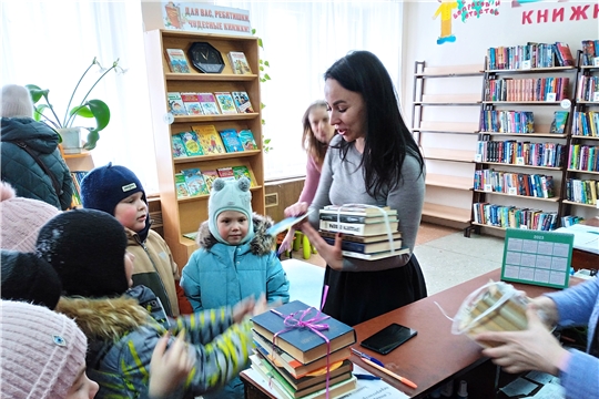  «Книгодарение в детском саду №7 «Берёзка»