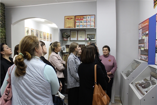 В школьных музеях города Новочебоксарска прошел День открытых дверей