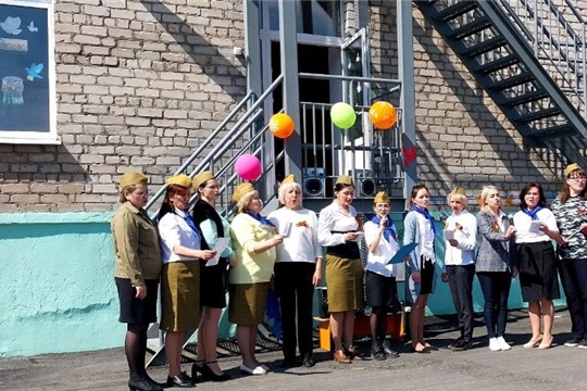 Парад Победы в детском саду