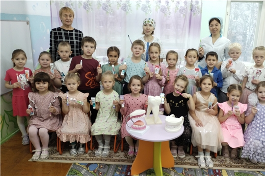 В МБДОУ «Детский сад №47 «Радужный» реализуется оздоровительно - познавательный проект «Здоровые зубы – здоровые дети»