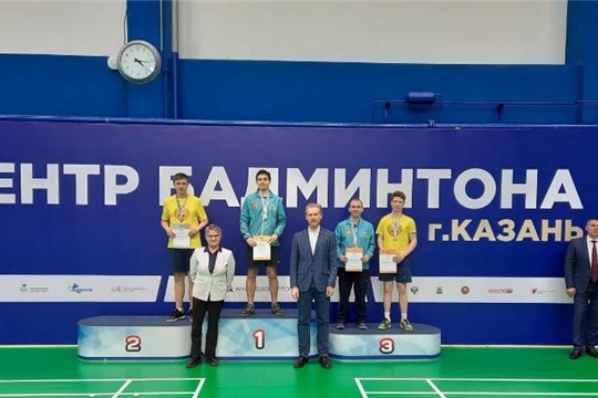 Спортсмены Чувашии - на пьедестале Всероссийских соревнований среди лиц с поражением ОДА по бадминтону