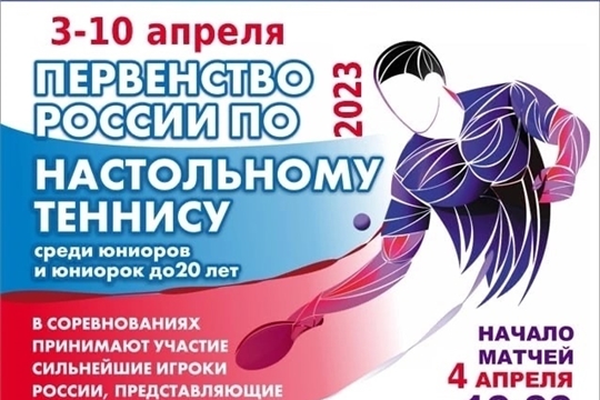 Первенство России по настольному теннису среди юниоров и юниорок до 20 лет