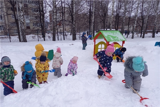 Труд на прогулке